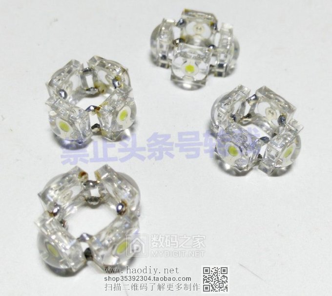 废物利用,一堆鸡肋做了个床头灯