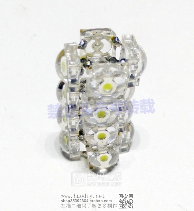 废物利用,一堆鸡肋做了个床头灯