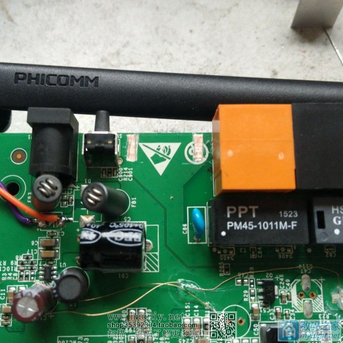 Re:斐迅K1 PSG1208加装USB,然后各种刷,海蜘蛛,小博WIFI,艾泰,艾快,DD-WRT,华硕,潘 .. 斐迅K1 PSG1208加装USB,然后各种刷,海蜘蛛,小博WIFI,艾泰,艾快,D