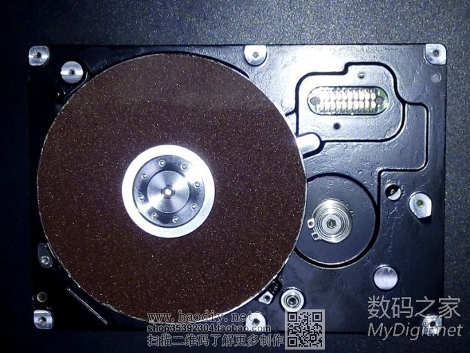 半夜睡不着 拆解硬盘改电磨 破解自动断电 多图慎入