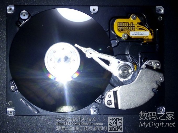 半夜睡不着 拆解硬盘改电磨 破解自动断电 多图慎入