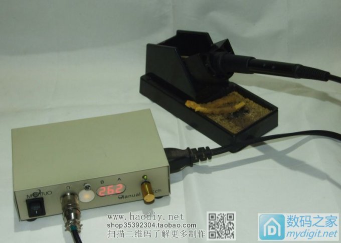 智能化的外观和功能都漂亮的阿义牌STM8 白光T12焊台制作。 智能化的外观和功能都漂亮的阿义牌STM8 白光T12焊台制作。