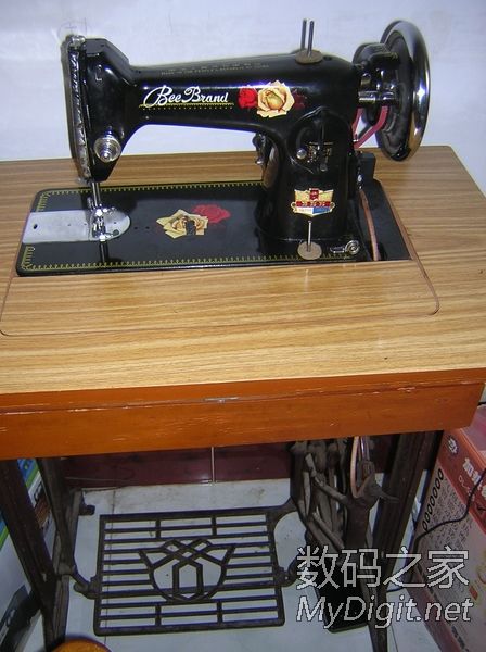 不到四十元老缝纫机改成电动缝纫机 不到四十元老缝纫机改成电动缝纫机