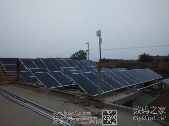 晒一下我正在建设的20kw光伏电站 晒一下我正在建设的20kw光伏电站