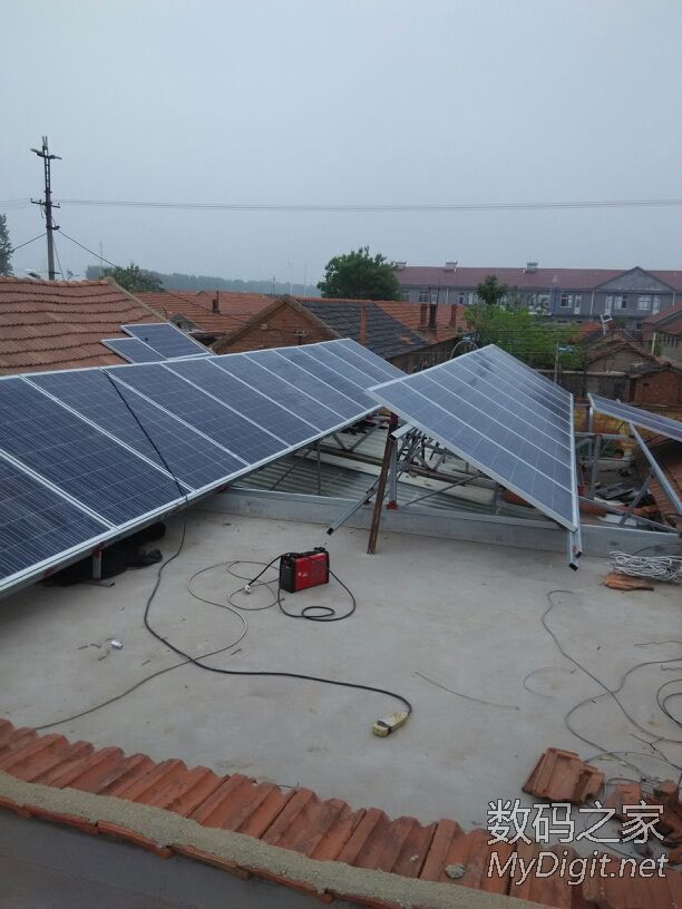 晒一下我正在建设的20kw光伏电站 晒一下我正在建设的20kw光伏电站