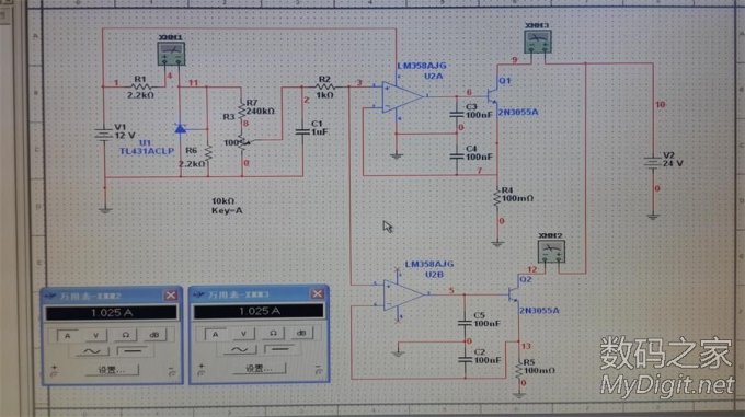 设计了一个电子负载,请坛友指正! 设计了一个电子负载,请坛友指正!