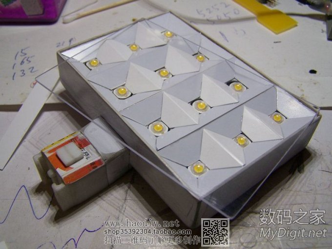 『MM DIY』单反补光灯。图多,墨迹,杀猫。