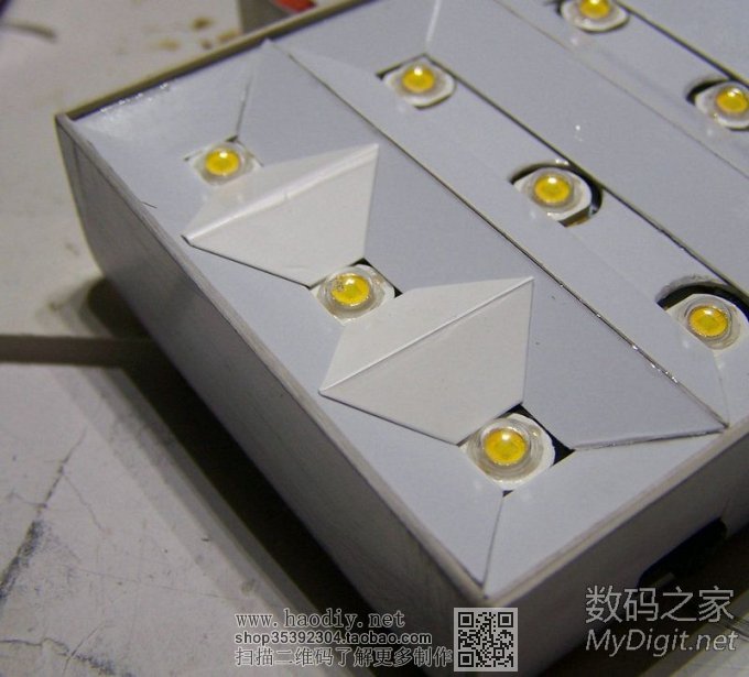 『MM DIY』单反补光灯。图多,墨迹,杀猫。