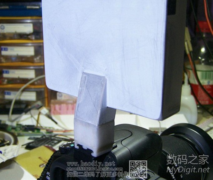 『MM DIY』单反补光灯。图多,墨迹,杀猫。