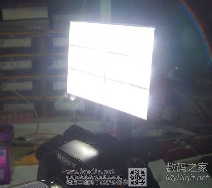 『MM DIY』单反补光灯。图多,墨迹,杀猫。