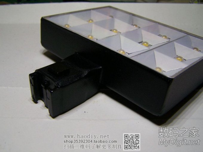 『MM DIY』单反补光灯。图多,墨迹,杀猫。