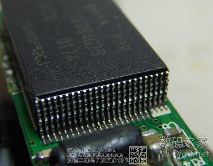 再次挑战U盘叠焊,4*2共八片Flash。这回速度也给力了 再次挑战U盘叠焊,4*2共八片Flash。这回速度也给力了