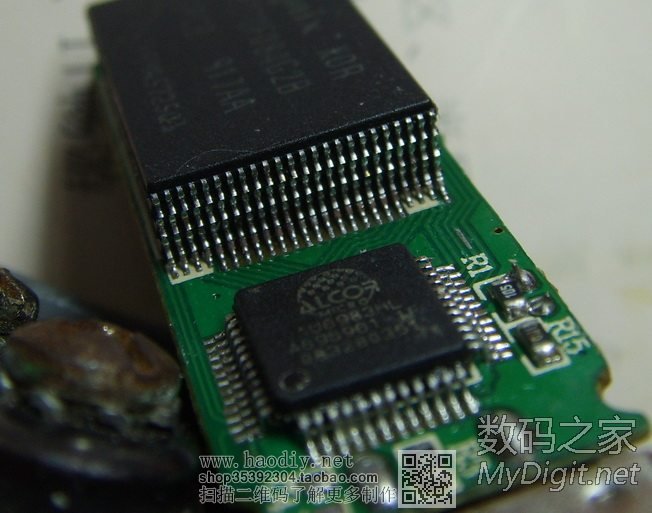 再次挑战U盘叠焊,4*2共八片Flash。这回速度也给力了 再次挑战U盘叠焊,4*2共八片Flash。这回速度也给力了