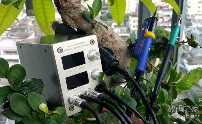 迷你和功能折腾到极致 JBC150W焊台+白光T12&T22焊台+白光吸锡器+热风枪 迷你和功能折腾到极致 JBC150W焊台+白光T12&T22焊台+白光吸锡器+