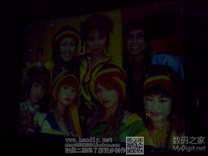 改了个东芝投影仪~灯泡太贵了~用led吧~ 改了个东芝投影仪~灯泡太贵了~用led吧~