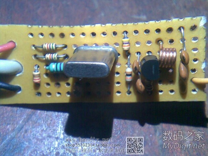 带晶振的简易FM调频发射器,已明显改善音质差与音量小情况,一楼已更新升级版FM电路图 带晶振的简易FM调频发射器,已明显改善音质差与音量小情况,一楼