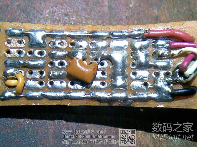 带晶振的简易FM调频发射器,已明显改善音质差与音量小情况,一楼