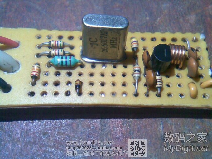 带晶振的简易FM调频发射器,已明显改善音质差与音量小情况,一楼已更新升级版FM电路图 带晶振的简易FM调频发射器,已明显改善音质差与音量小情况,一楼
