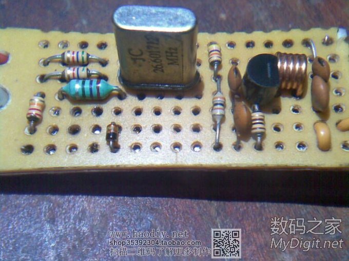 带晶振的简易FM调频发射器,已明显改善音质差与音量小情况,一楼已更新升级版FM电路图 带晶振的简易FM调频发射器,已明显改善音质差与音量小情况,一楼