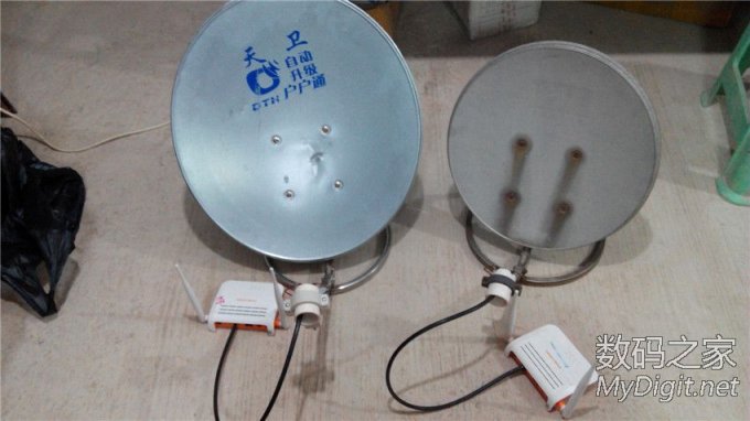 DIY一副卫星锅WIFI天线 DIY一副卫星锅WIFI天线