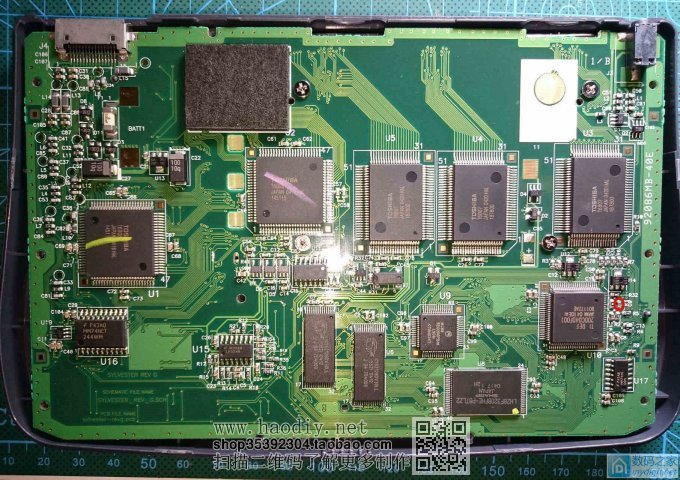 Voyage 200 主板 德州仪器 TI Voyage 200 图形计算器拆机和超频
