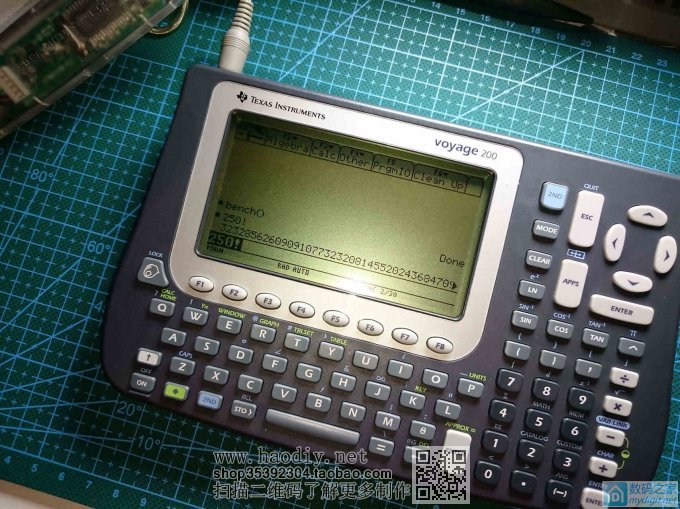 德州仪器 TI Voyage 200 图形计算器拆机和超频