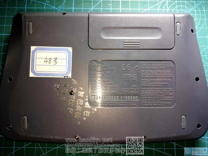 Voyage 200 背面 德州仪器 TI Voyage 200 图形计算器拆机和超频