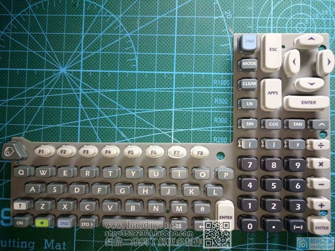 Voyage 200 按键 德州仪器 TI Voyage 200 图形计算器拆机和超频