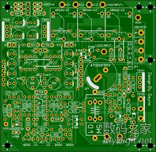 制作调试用的数控电源+电子负载(开源/源代码在第2页)