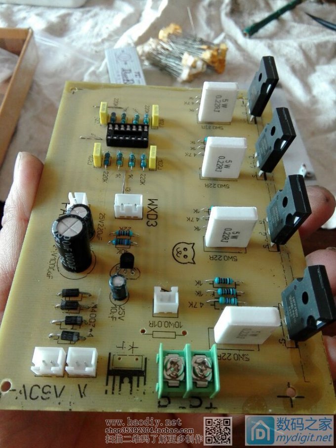 老猫也做了一个LM324N的电子负载