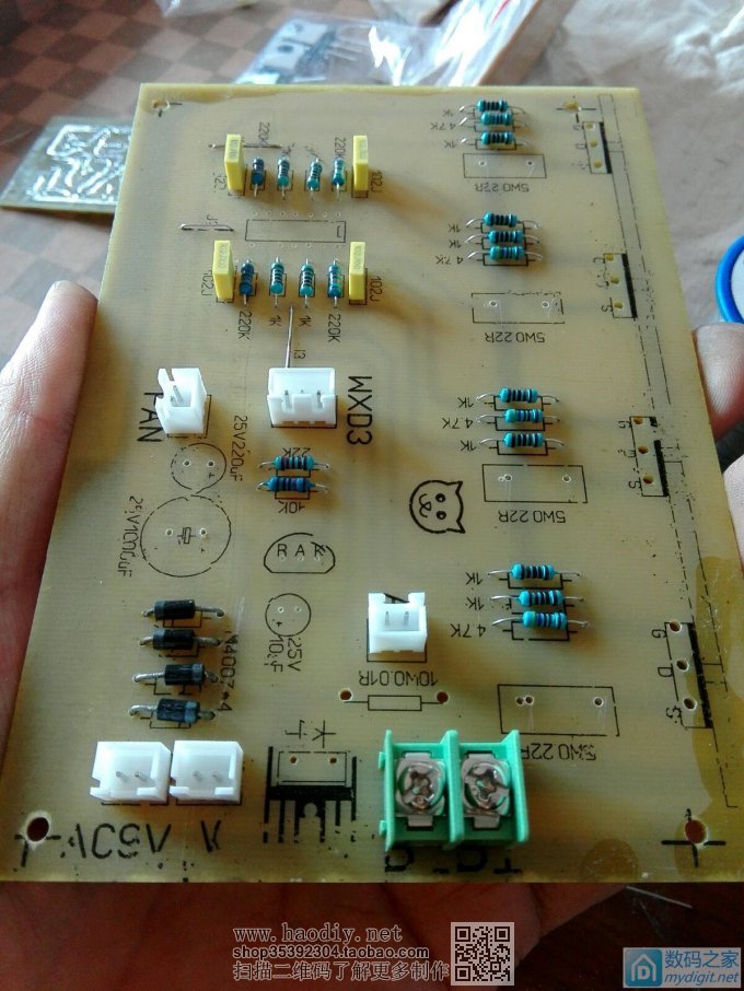 老猫也做了一个LM324N的电子负载