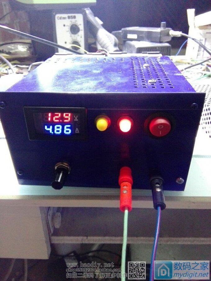 老猫也做了一个LM324N的电子负载