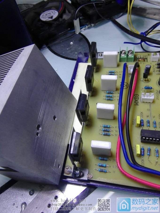 老猫也做了一个LM324N的电子负载