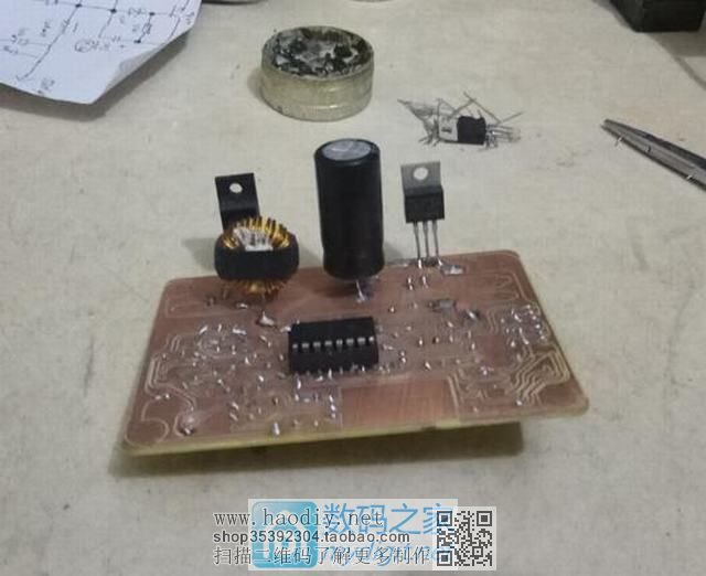 0--30V  0--7.5A    DC-DC  自己做黑武士简洁版··· 0--30V  0--7.5A  