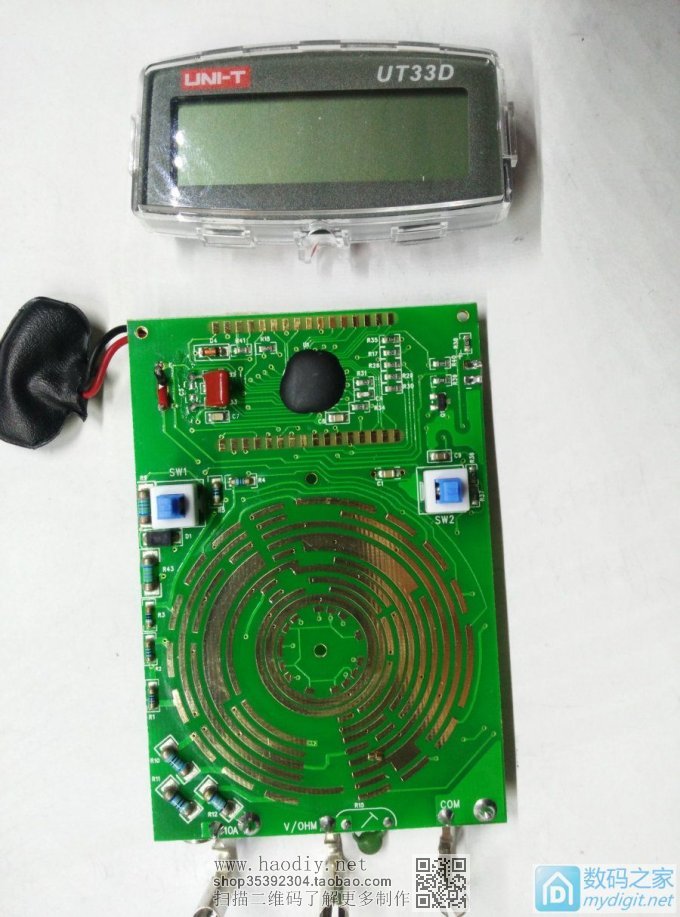 魔改UT33D万用表--锂电供电+自动休眠+摇晃唤醒+背光控制 魔改UT33D万用表--锂电供电+自动休眠+摇晃唤醒+背光控制