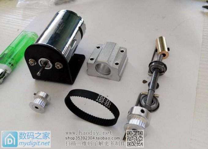 请输入描述 DIY一台迷你小台锯,切PCB像是切豆腐一样