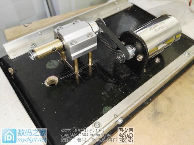 请输入描述 DIY一台迷你小台锯,切PCB像是切豆腐一样