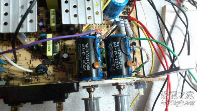 ATX电源改可调24V7A仿造成功,小白可参考