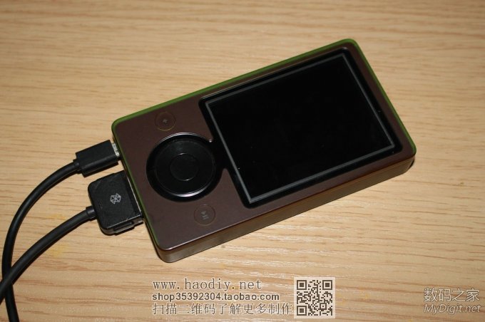 微软ZUNE播放器加装MiocrUSB接口(品牌数据线接口改通用USB接口