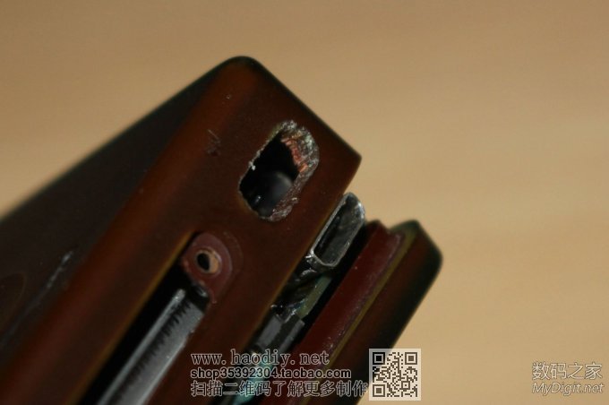 微软ZUNE播放器加装MiocrUSB接口(品牌数据线接口改通用USB接口