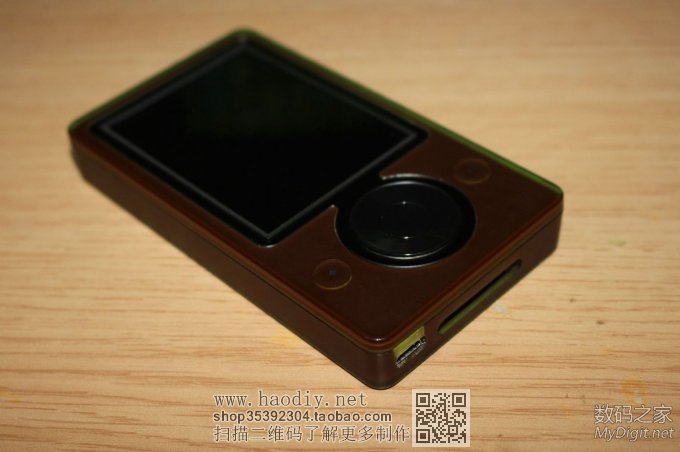 微软ZUNE播放器加装MiocrUSB接口(品牌数据线接口改通用USB接口