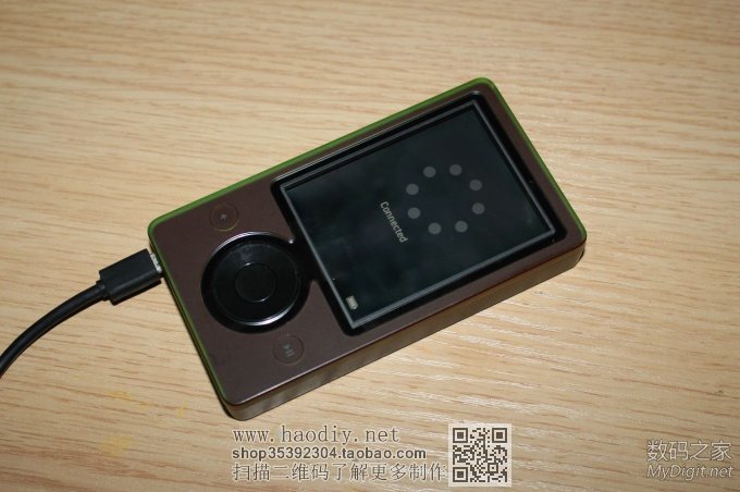 微软ZUNE播放器加装MiocrUSB接口(品牌数据线接口改通用USB接口