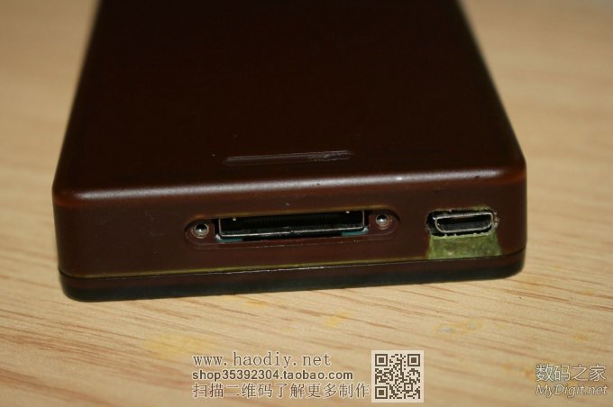 微软ZUNE播放器加装MiocrUSB接口(品牌数据线接口改通用USB接口