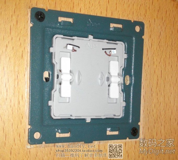 Re:我追求黑暗中的那点点蓝光,但却是山重水复疑无路,柳暗花明又一村。指示L灯ED .. 86开关面板指示灯LED化改造,但却是山重水复疑无路,柳暗花明又