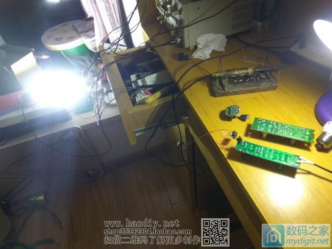 电子镇流器改LED驱动的尝试 电子镇流器改LED驱动的尝试