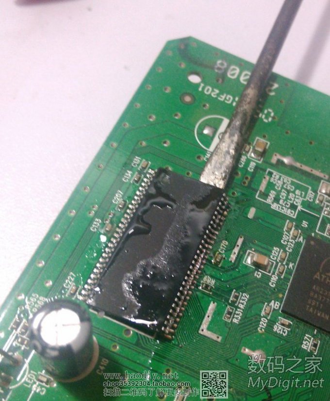 老生常谈,贴片拆焊技巧--再论TP-LINK TL-WR340G+升级DDWRT 老生常谈,贴片拆焊技巧--再论TP-LINK TL-WR340G+升级DDWRT