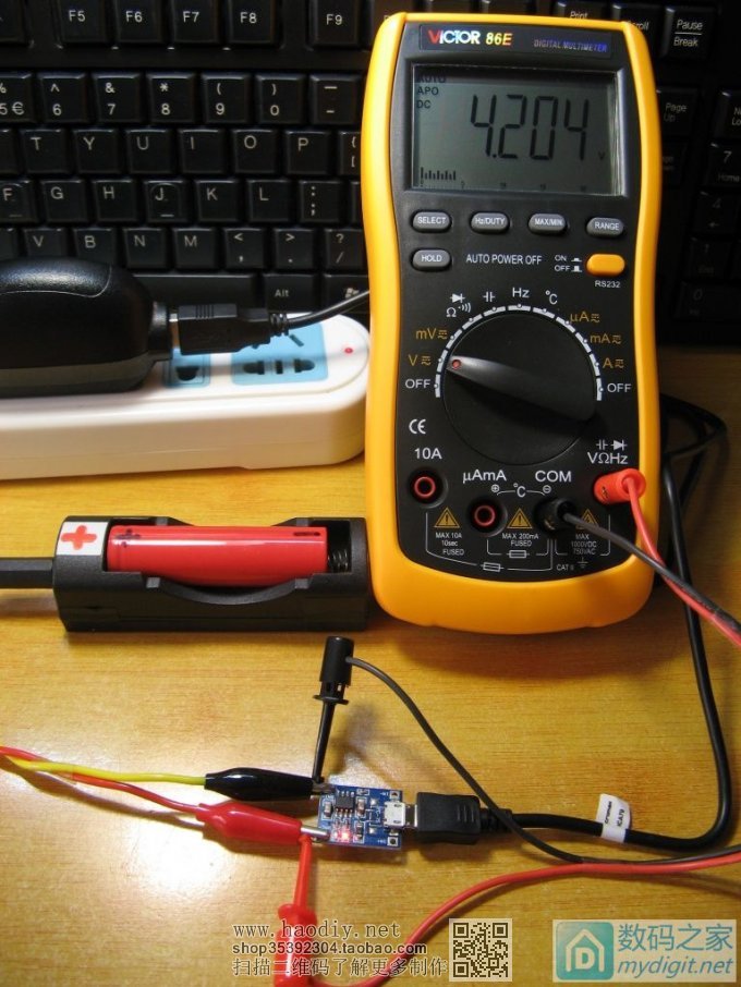 治疗锂电池4.20V强迫症和正负极迷糊症的解药,附带有奖彩蛋,欢