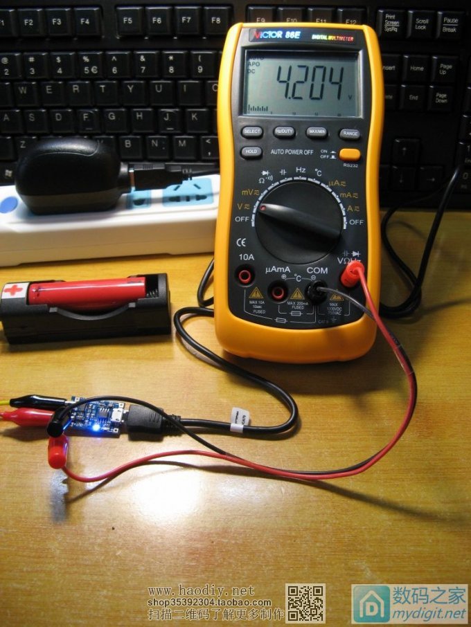 治疗锂电池4.20V强迫症和正负极迷糊症的解药,附带有奖彩蛋,欢