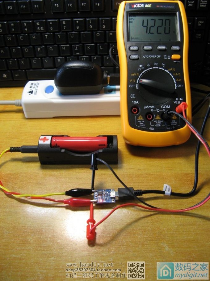 治疗锂电池4.20V强迫症和正负极迷糊症的解药,附带有奖彩蛋,欢