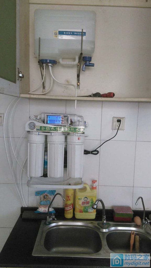 DIY纯水机废水利用装置v1.0版本和v2.0版本,2.0版本已实施 DIY纯水机废水利用装置v1.0版本和v2.0版本,2.0版本已实施